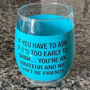 Piper Lou Stemless Wine Glass